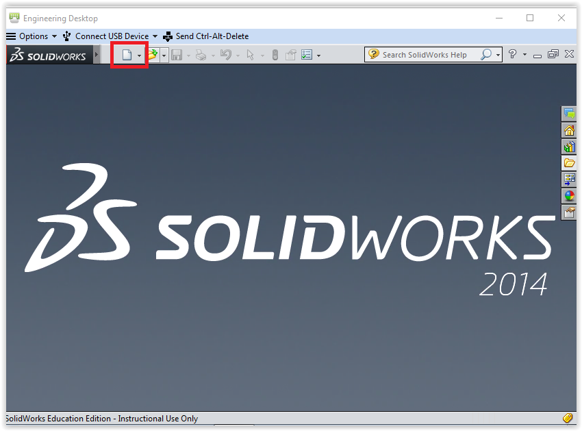 SolidWorks 2014 Creating a New Project GROK Knowledge Base