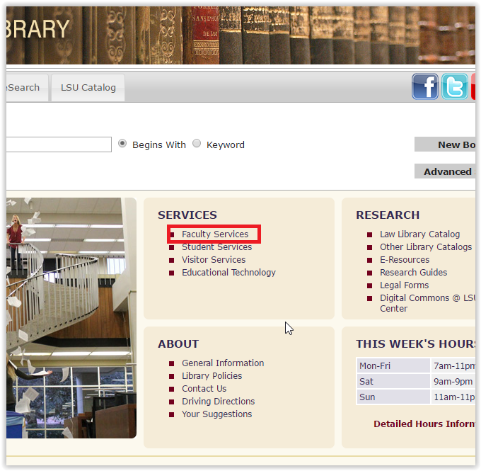 LSU Library: Law: FIND Service (Faculty) - GROK Knowledge Base