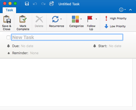 Task Window