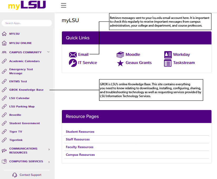 New moodle update with some descriptions. 