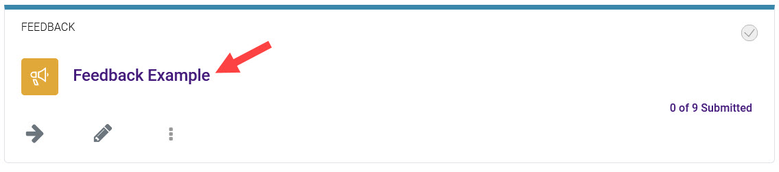 Moodle: Activities & Resources: Submitting a Feedback Activity - GROK ...